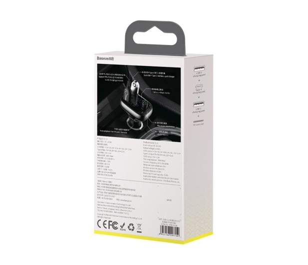 Baseus Transmiter FM S-13 Car Bluetooth MP3 Player - 1306173 - zdjęcie 7